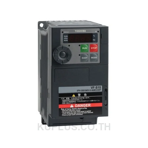 INVERTER TOSHIBA MODEL : VFS15-2037PM 4.0kW, 3 phase, 240v