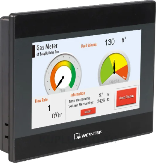 MT8071iP Weintek HMI 7 Inch Touch Panel, Built-in Ethernet
