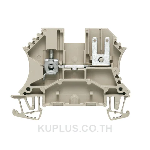 เทอร์มินัลฟีดทรู W-Series WDU 2.5 F 2X2.8 พื้นที่หน้าตัดพิกัด 2.5 mm² ต่อแบบสกรู