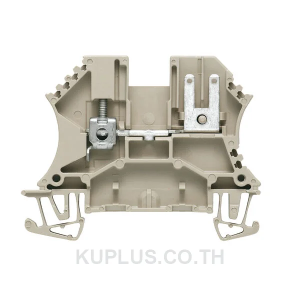 เทอร์มินัลฟีดทรู W-Series WDU 2.5 F 2X2.8 พื้นที่หน้าตัดพิกัด 2.5 mm² ต่อแบบสกรู