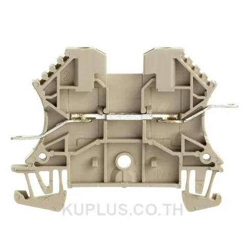 เทอร์มินัลฟีดทรู W-Series WDU 2.5 LL พื้นที่หน้าตัดพิกัด 2.5 mm² ต่อแบบบัดกรี