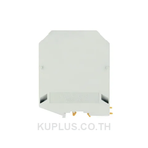 เทอร์มินัลบล็อกแบบฟีดทรู WDU 240 ต่อแบบสกรู สีเบจเข้ม 240 mm² 415A 1000V 2 ช่องต่อ