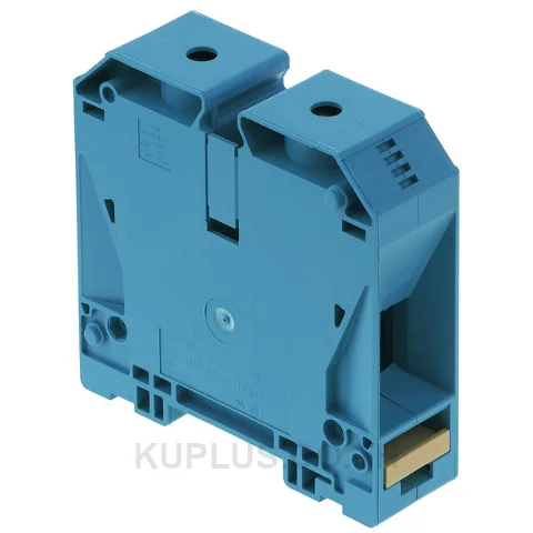 เทอร์มินัลบล็อกแบบฟีดทรู WDU 95N/120N BL ต่อแบบสกรู สีน้ำเงิน 120 mm² 269A 1000V 2 ช่องต่อ