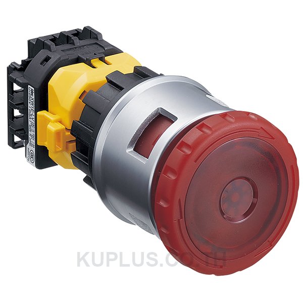 XN4E-TL412Q4MFR, E-Stop 30mm Padlock Type