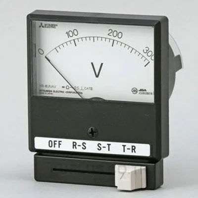 YR-8UNAV B 0-300V DRCT MITSUBISHI VOLT METER
