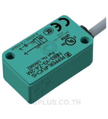 Pepperl + Fuchs NO Inductive Sensor 27.8mm Length, 5 - 60 V dc supply voltage , IP67 Rating