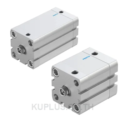 กระบอกลมคอมแพค Festo ADN-50-80-I-P-A ISO21287 แม่เหล็ก Bore 50 Stroke 80 mm เกลียวใน