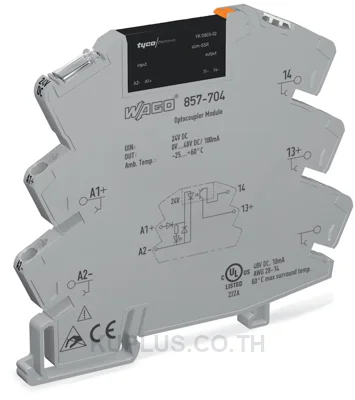SSR relay module 24VDC,0-48VDC/0.1A - Optocoupler 0,009A 857-704