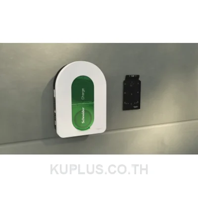 เครื่องชาร์จรถยนต์ไฟฟ้า Schneider Charge EVH5A11N2C5 11 kW 3 เฟส 16 A 400 V หัว Type 2 สาย 5 เมตร Wi-Fi