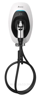 เครื่องชาร์จรถยนต์ไฟฟ้า Delta AC MAX Basic 7.4-22 kW IP55/IK08 เฉพาะเครื่อง ไม่รวมค่าติดตั้ง