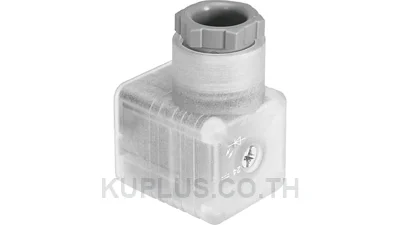 PEV-1/4-WD-LED-24, Angled Plug Socket for Pressure Switch, PEV/VPEV