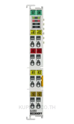 El3202 EtherCAT Terminal, 2-channel analog input, temperature, RTD (Pt100), 16 bit