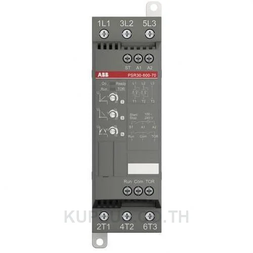 PSR30-600-70 ABB Softstarter, PSR Series, 30 A, 15 kW (400 V), 208...600 V AC