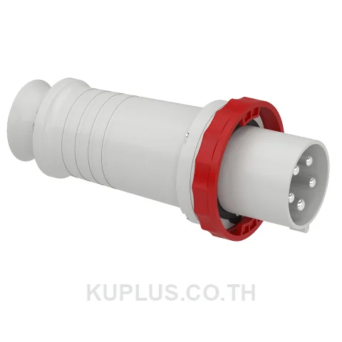 81395, ปลั๊กอุตสาหกรรมแบบกลางทาง (Mobile plug) Schneider Electric Mureva PK 125A 3P+N+E 400V IP67 ต่อสายแบบขันสกรู