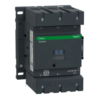 LC1D150M7, Contactor, TeSys Deca, 3P(3NO), AC-3/AC-3e, <=440V, 150A, 220V AC 50/60Hz coil, screw clamp terminals