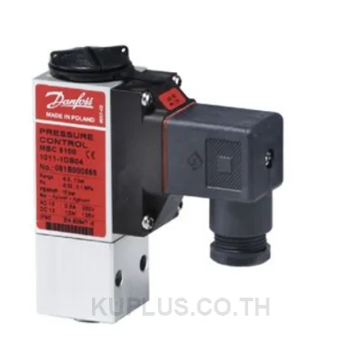 061B100266, เพรชเชอร์สวิตช์ (Pressure Switch) Danfoss MBC 5100 ย่านปรับ 5-20 bar
