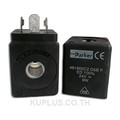 PARKER Solenoid COIL คอล์ยไฟสำหรับโซลินอยด์วาล์ว 481865C2 D5B F 24V 9W