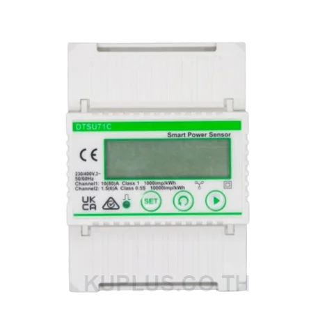 DTSU71C HUAWEI มิเตอร์วัดพลังงานไฟฟ้า 3 เฟส (มิเตอร์กันไฟไหลย้อน 3 เฟส) สำหรับระบบโซลาร์เซลล์