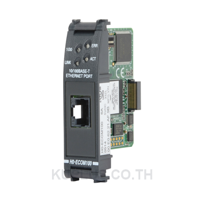 DirectLOGIC DL05/06 communication module, Modbus TCP, 1 port, (1) Ethernet 10/100Base-T (RJ45) port(s). For use with DL05 and DL06 PLCs.