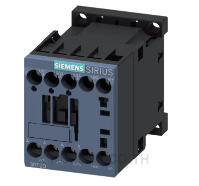 3RT2016-1BB41 power contactor, AC-3e/AC-3, 9 A, 4 kW / 400 V, 3-pole, 24 V DC, auxiliary contacts: 1 NO, screw terminal, size: S00