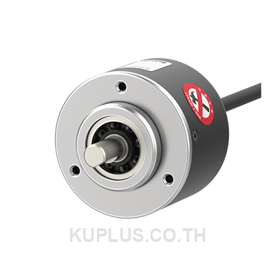 Rotary Encoder, Incremental, 50mm, 8mm Shaft, 5000 PPR, A,B,Z, Totem pole output, 12-24VDC