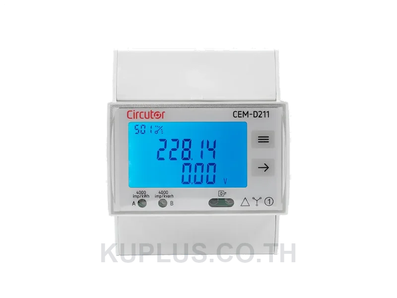 CEM-D211, Direct three-phase energy meter code Q22611