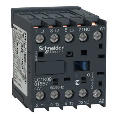 CONTACTOR AC 12A 3P+NC 230V PCB