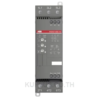 PSR37-600-70, ซอฟต์สตาร์ทเตอร์ ABB PSR Series 37 A 18.5 kW (400 V) 208...600 V AC