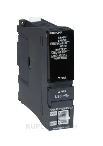 Mitsubishi MELSEC iQ-R R08PCPU ซีพียู Process Control 80K Steps พร้อม Ethernet
