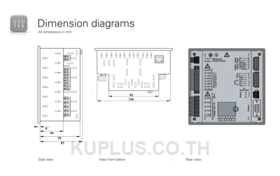 เครื่องวิเคราะห์คุณภาพไฟฟ้า Class A Janitza UMG 512-PRO (IEC 61000-4-30, พร้อม RCM)