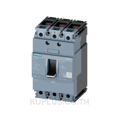 circuit breaker 3VA1 IEC frame 160 breaking capacity class M Icu=55kA @ 415V 3-