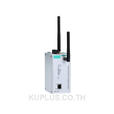 แอคเซสพอยต์ไร้สายอุตสาหกรรม (Access Point) MOXA AWK-1131A-US-T 802.11n US band อุณหภูมิ -40 ถึง 75 °C