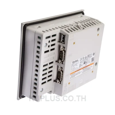 5.7-inch TFT, 65,536 colors, QVGA 320 x 240 pixels, Analog Touch Panel, Ethernet I/F, COM I/F x 2?USB A/mini-B I/F x 1 each, SD Card I/F, DC24V