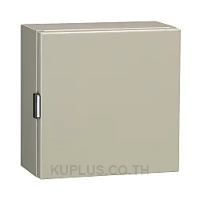 Steel Enclosure 400Wx350Hx160D Cream