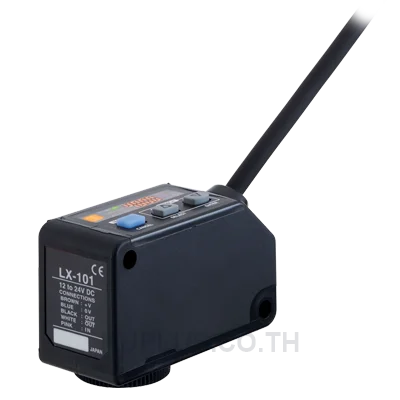 ซนเซอร์ตรวจจับสีแบบดิจิตอล Panasonic SUNX Color Sensor Digital LX-101 NPN