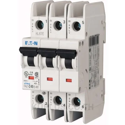 เซอร์กิตเบรกเกอร์ขนาดเล็ก (MCB) EATON FAZ-D15-3-RT
