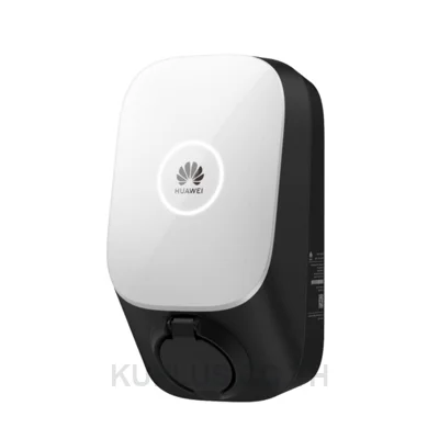 เครื่องชาร์จรถยนต์ไฟฟ้า Huawei SCharger-7KS-S0 7.4 kW 1 เฟส หัว Type 2 IP54 ใช้งานผ่าน RFID, Bluetooth หรือ FusionSolar App เฉพาะเครื่อง