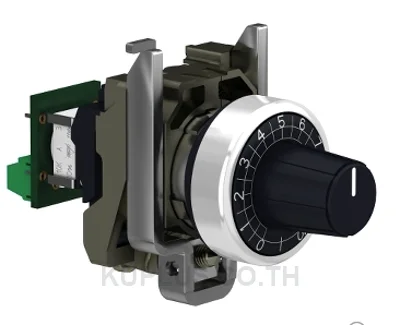 Complete potentiometer, Harmony XB4, metal, 22mm, 10K