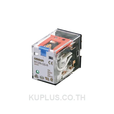 รีเลย์ OMRON MY2IN-GS-R-AC24 DPDT 24 V AC 10 A