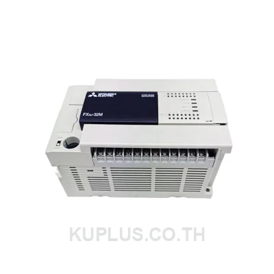 ชุดควบคุม PLC (Base Unit/CPU) Mitsubishi FX3U-32MT-SIM3H I/O 32 จุด ชนิดเอาต์พุต Transistor