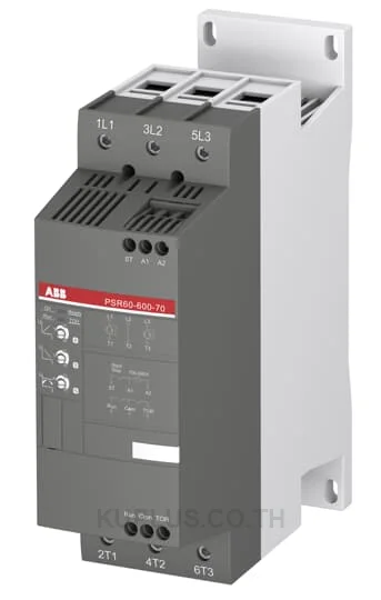 PSR60-600-70 ABB Softstarter, PSR Series, 60 A, 30 kW (400 V), 208...600 V AC