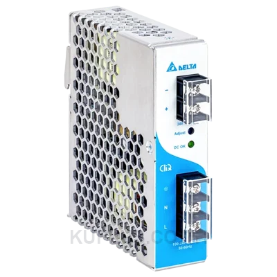 DIN Rail Power Supply Input 100 VAC to 240 VAC Output 24V 60W 2.5A