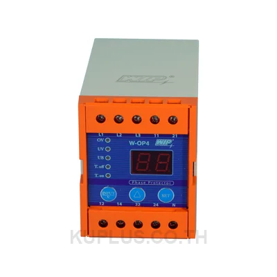 W-OP4 3P 4W  380V WIP Digital Phase Protector, W-OP4 WIP 3p4w เฟสโปรเทคชั่น รีเลย์