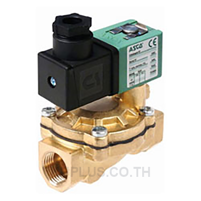 Asco Solenoid Valve SCE238D002.24/DC, 2 port , NC, 24 V dc, 1/2in