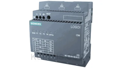 LOGO! CIM Communication Interface Module for LOGO! 8 Modbus RTU interface (RS232/485) 4-port switch; without 4G/LTE/GPS engine; without antennas; web configurator