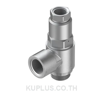 วาล์วกันกลับแบบมีการสั่งงานด้วยลม (Piloted check valve) Festo HGL-3/8-B พอร์ต G3/8