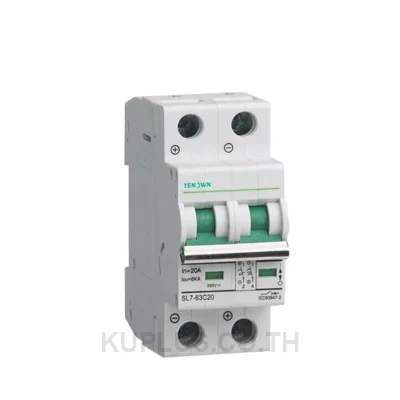 เบรกเกอร์ DC 2P 32A 550V MCB SL7-63C32 SUNTREE