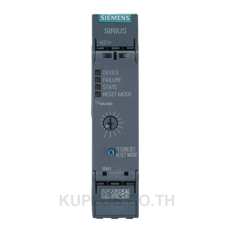 3RM1207-1AA04, มอเตอร์สตาร์ทเตอร์แบบกลับทิศทาง (Reversing) Siemens SIRIUS 3RM1 0.55 - 3 kW 1.6 - 7 A คอยล์ 24 V DC ขั้วต่อสกรู