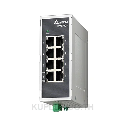 DVS-008I00 Unmanaged Industrial 8-Port FE Ethernet Switches