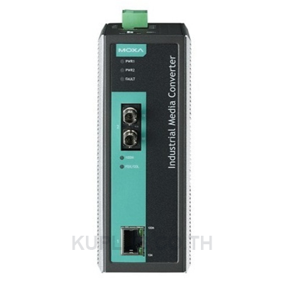 Industrial Media Converter, single mode, SC, 40 km, 0 to 60Â°C